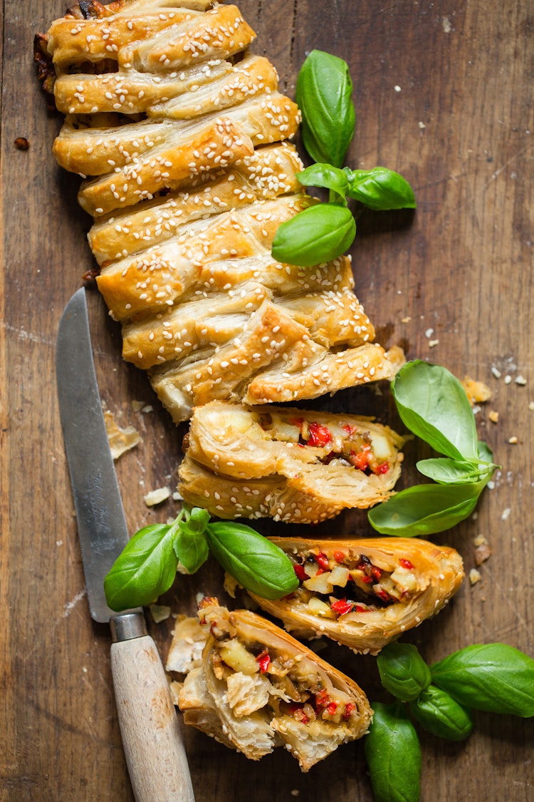 Butterdeig med sopp paprika og potet Ida Gran Jansen Barnemat